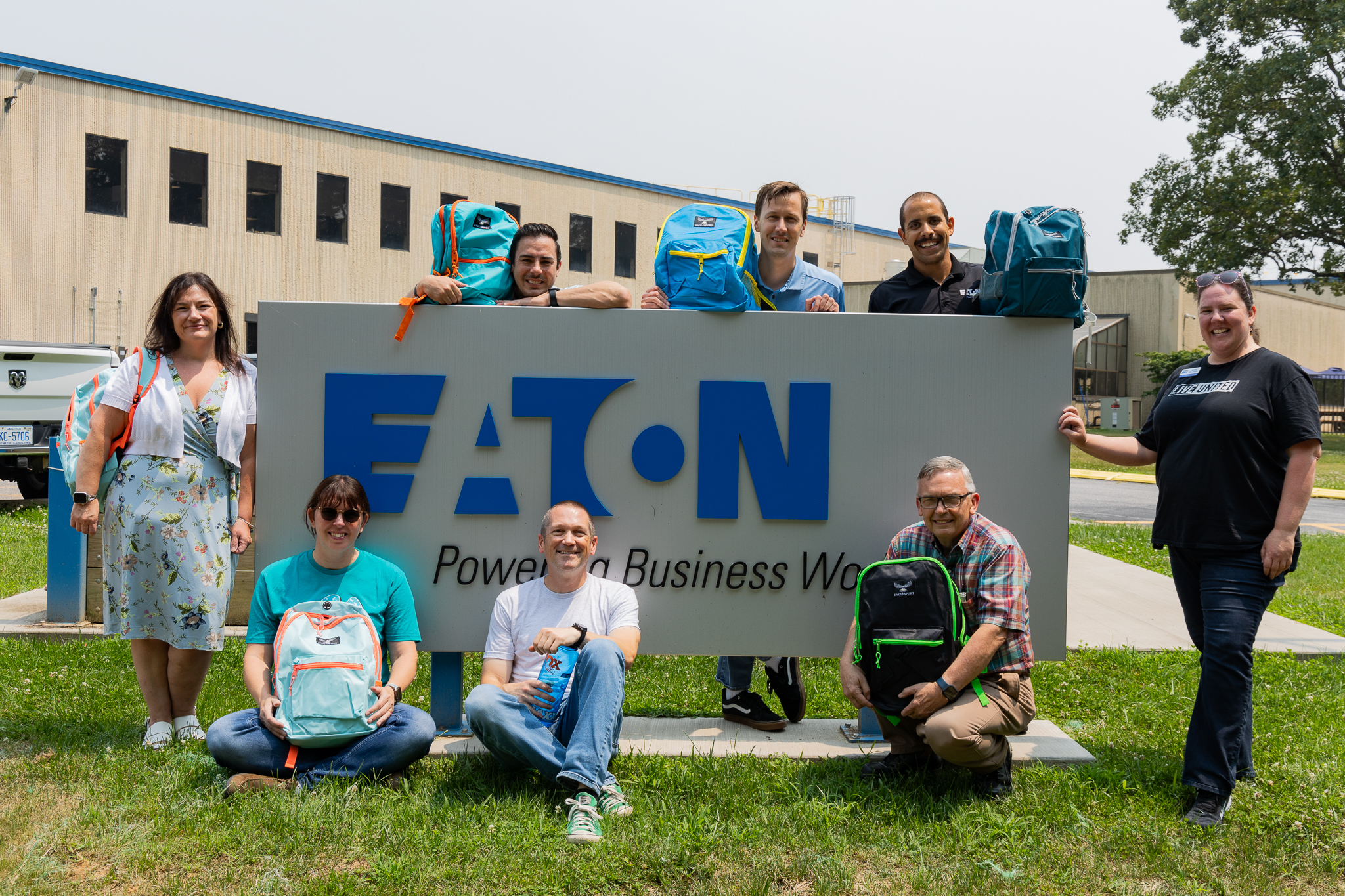 Eaton volunteers