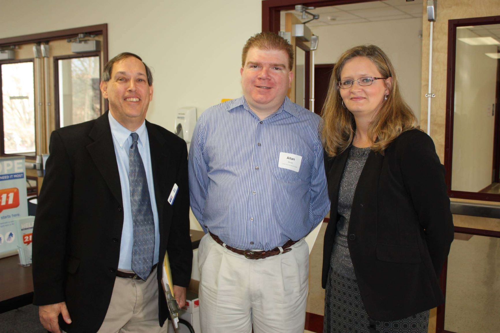 Allan Morse at a legislative briefing for nonprofit organizations