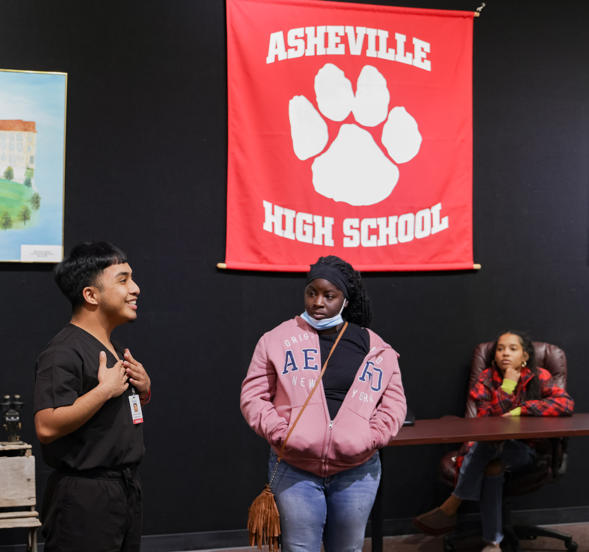 Students at Asheville High School speak to some of the challenges they face as youth in public schools in 2022.