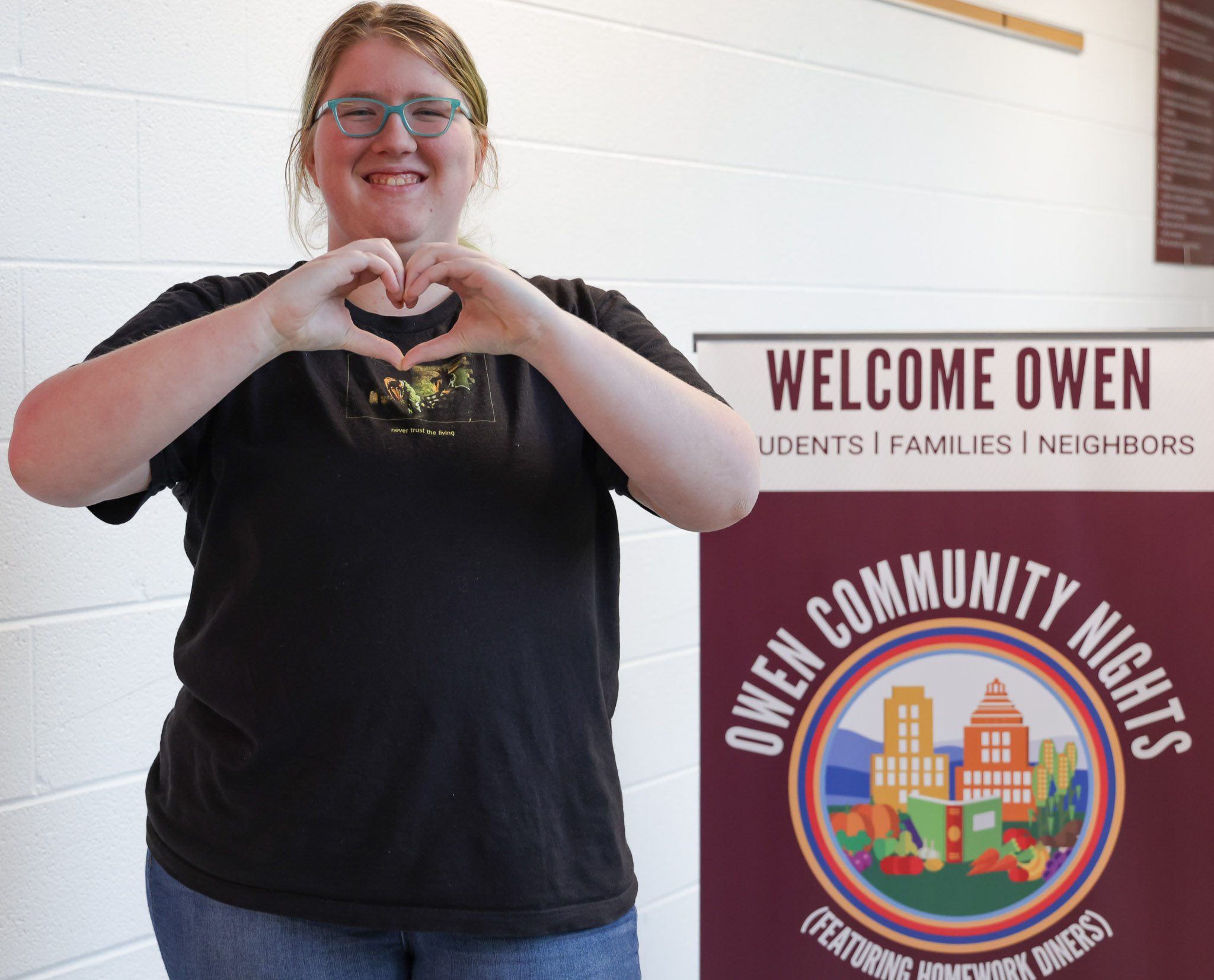 Jordan Rodgers is passionate about community engagement. She tries to listen to and let the community guide her volunteer actions. 