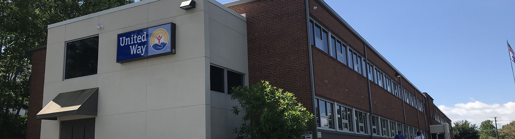 exterior photo of our building 50 S. French Broad Ave Asheville