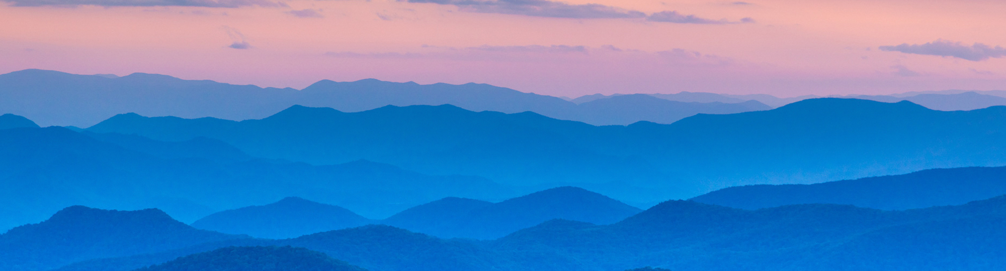Leadership Giving Masthead: Blue Ridge Mountains