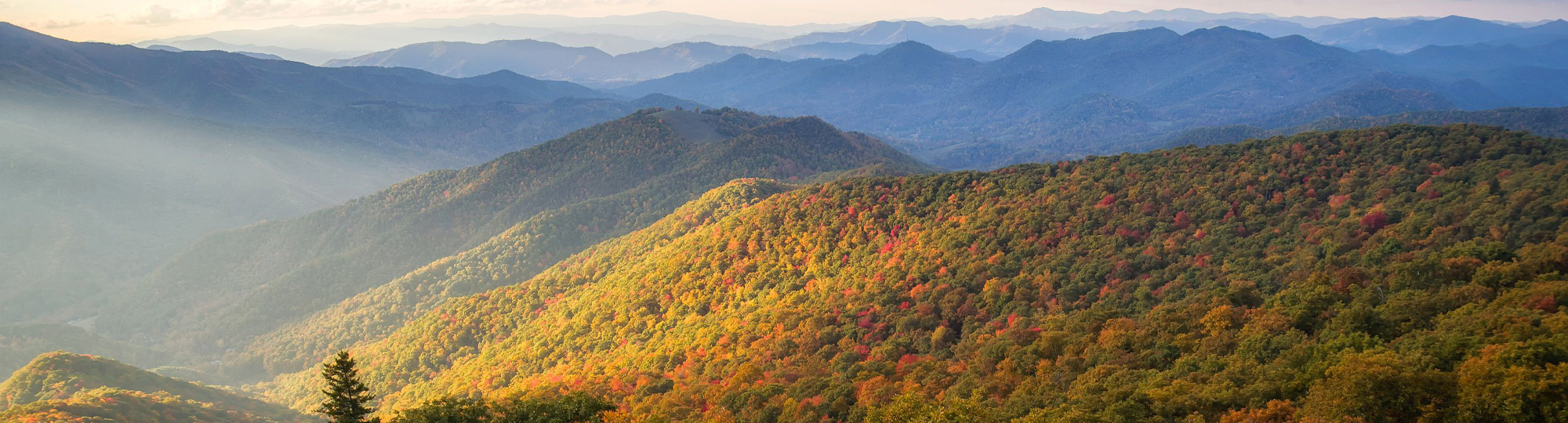 Mission Masthead: Blue Ridge Mountains