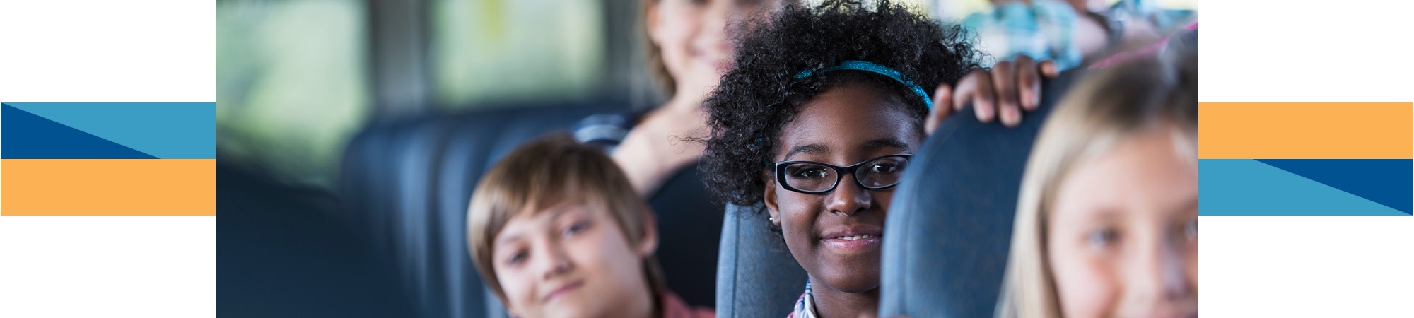 students on a bus