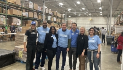 Governor Cooper with UWABC staff
