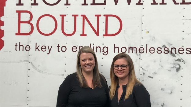 Employees from BB&T helped move a family into a permanent home through Homeward Bound